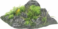 Flamingo Condroz Fels Mit Pflanzen - Winkel - 23 X 22 X 8,5 Cm