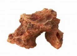 Maple Leaf Rock 3 - Künstliches Rotbraunes Versteinertes Laub - Ca. 22 X 16 X 15,5 Cm