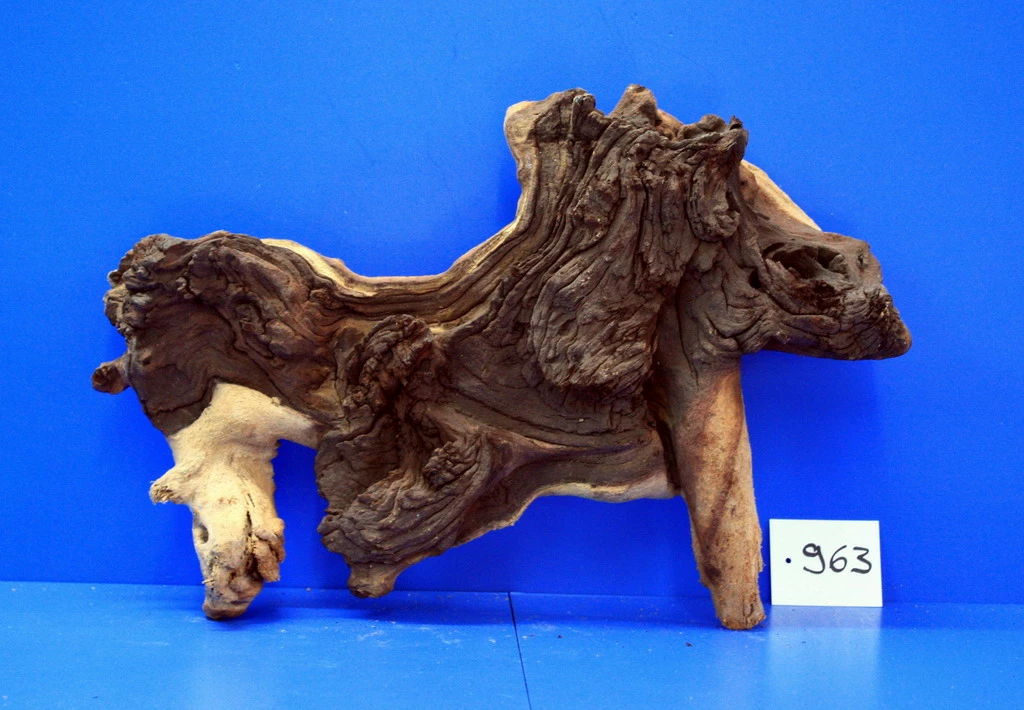 Zweifarbige Traumwurzel #963 Eisenholz/Mopani-Wurzel 39x26x11